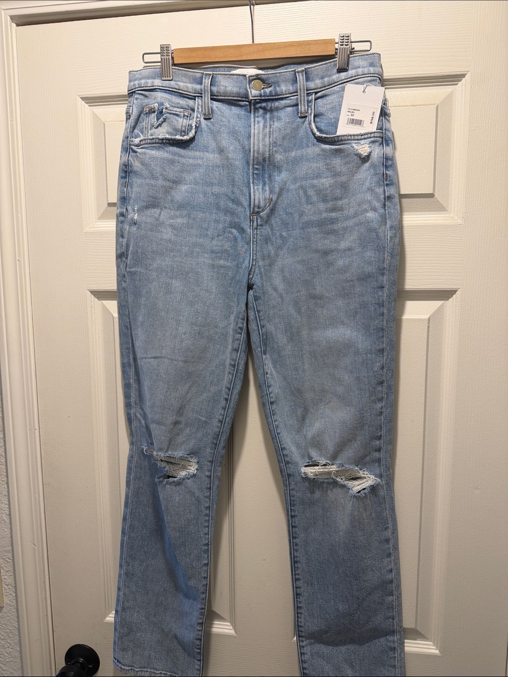 Favorite daughter Light Blue Distressed Women's Jeans